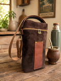 Yerba Mate Bag-Bolso Matero hecho a mano– Cuero Argentino