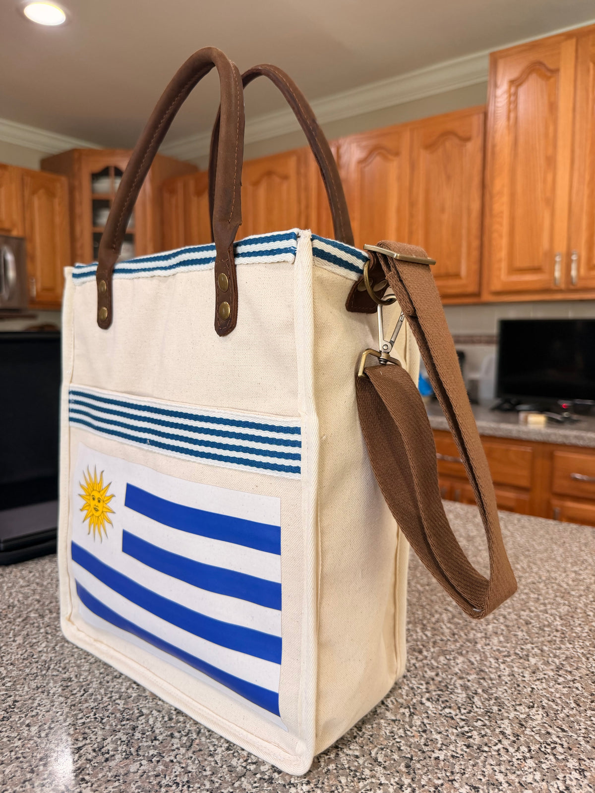 Yerba Mate Bag-Bolso Matero hecho a mano– lona
