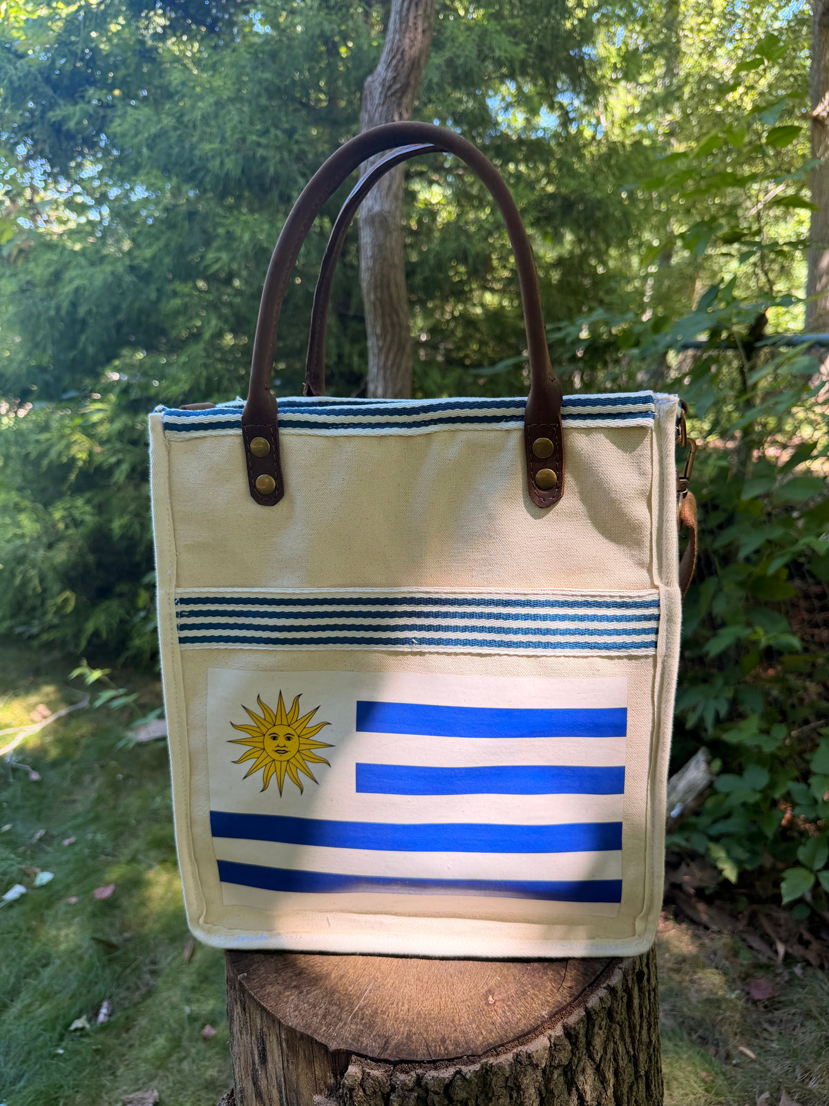 Yerba Mate Bag-Bolso Matero hecho a mano– lona