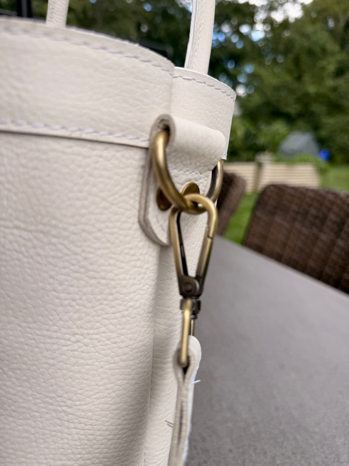 Yerba Mate Bag-Bolso Matero hecho a mano– Cuero Argentino