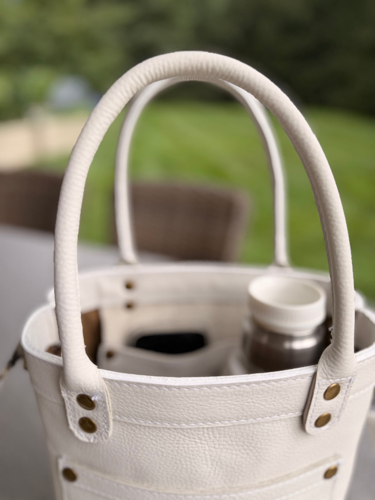 Yerba Mate Bag-Bolso Matero hecho a mano– Cuero Argentino