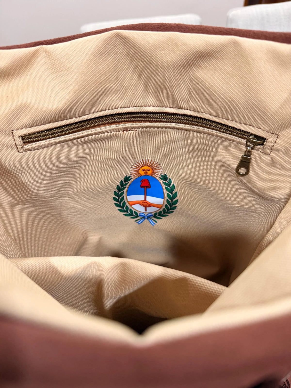 Yerba Mate Bag-Bolso Matero hecho a mano– Cuero Argentino