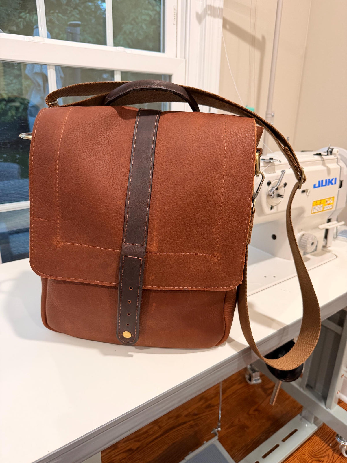 Yerba Mate Bag-Bolso Matero hecho a mano– Cuero Argentino