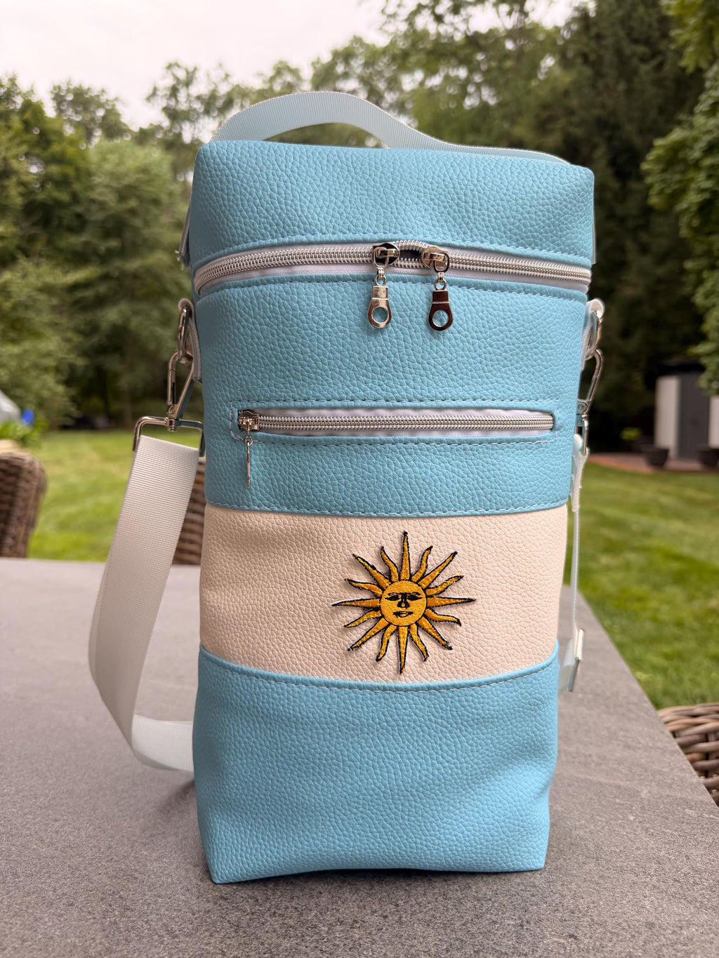 Yerba Mate Bag-Bolso Matero hecho a mano– Cuerina.