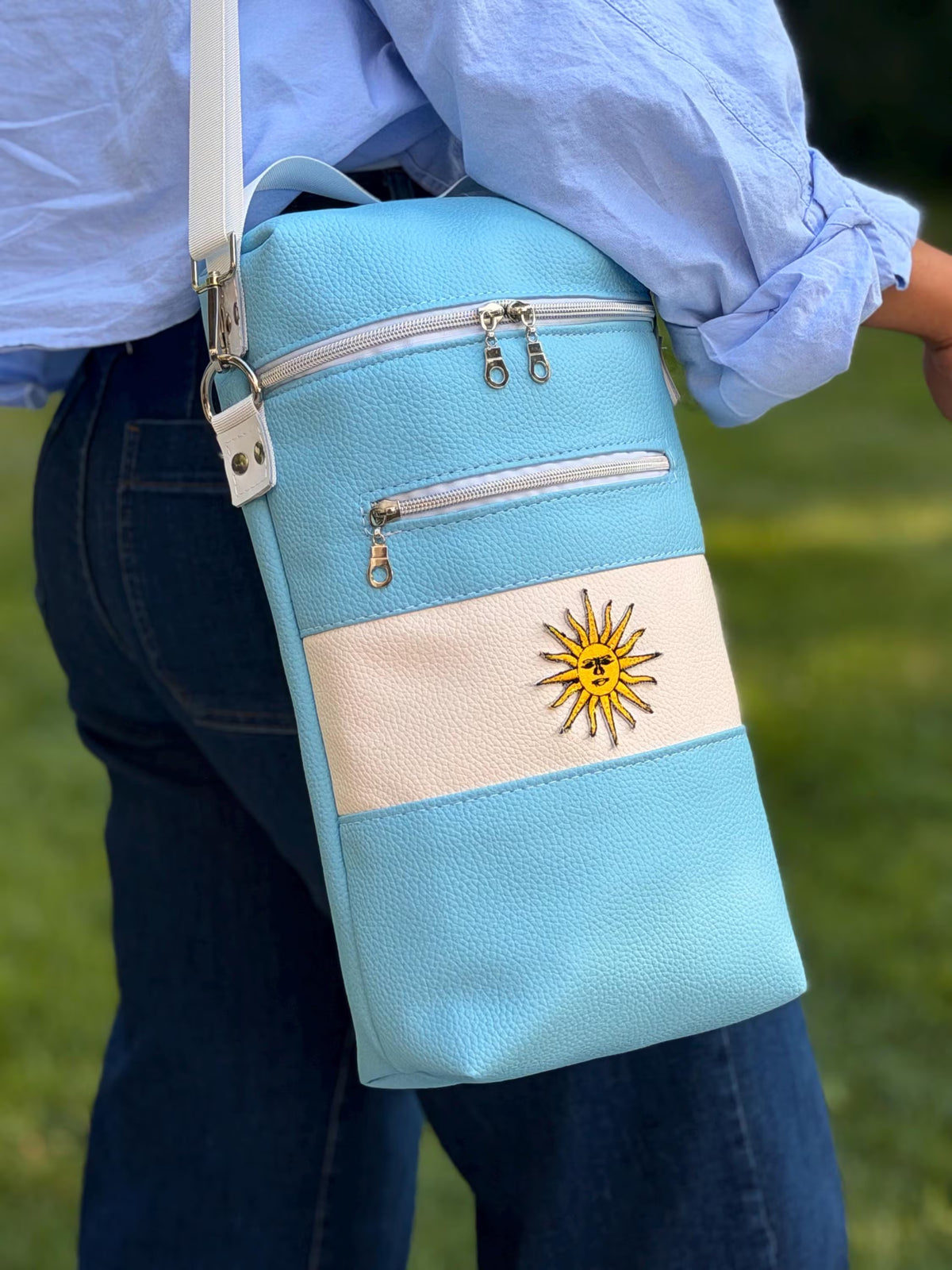 Yerba Mate Bag-Bolso Matero hecho a mano– Cuerina.