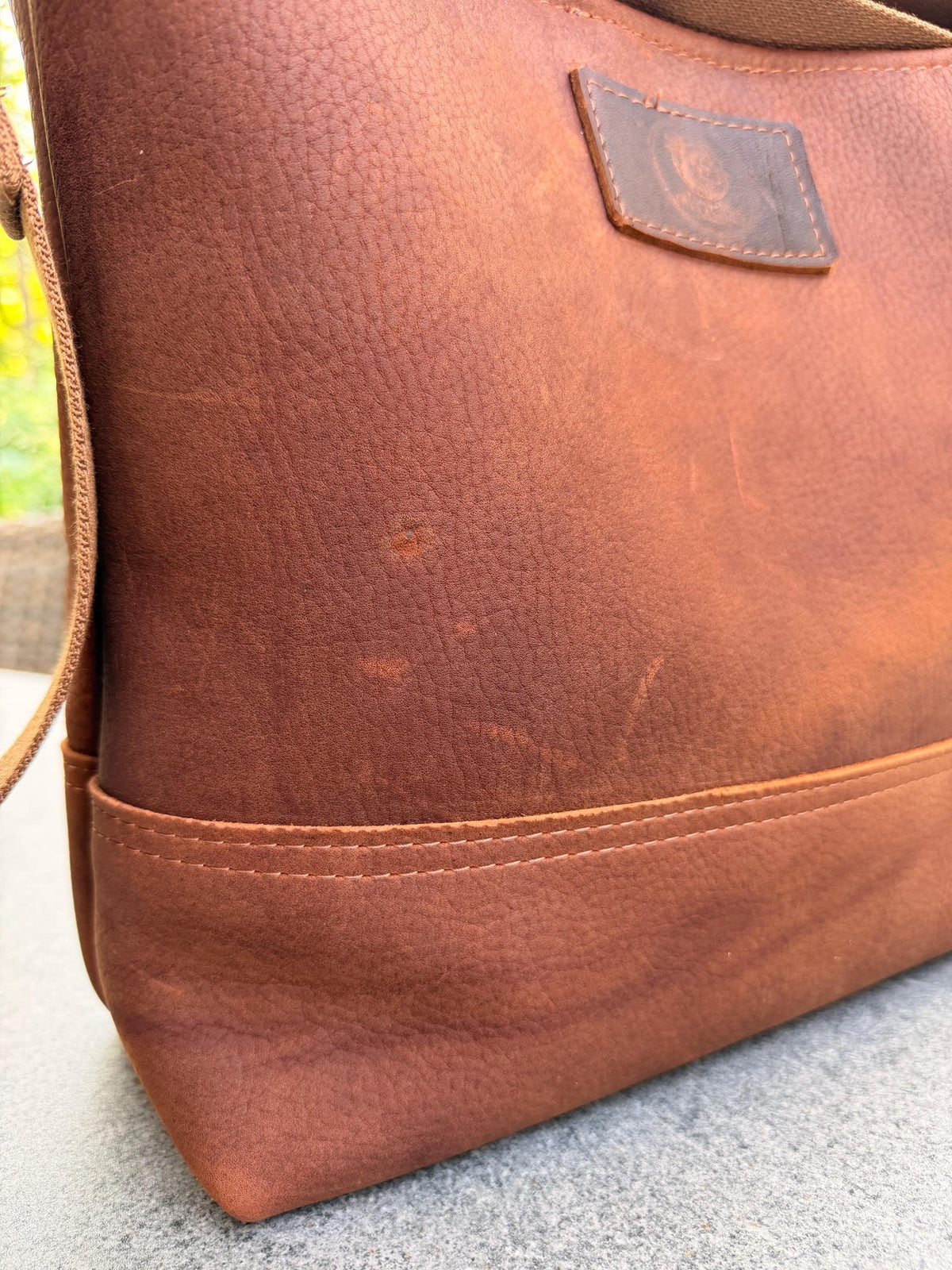 Yerba Mate Bag-Bolso Matero hecho a mano– Cuero Argentino