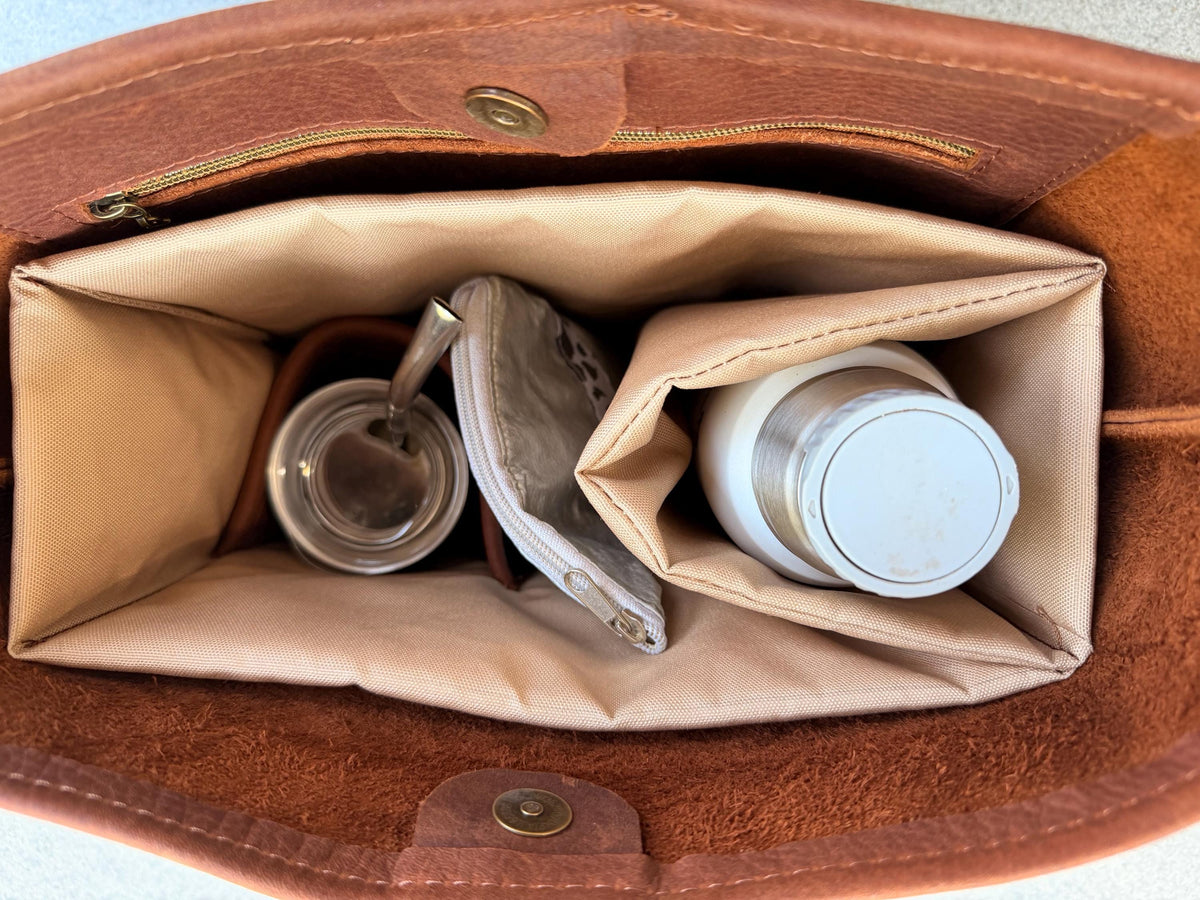 Yerba Mate Bag-Bolso Matero hecho a mano– Cuero Argentino