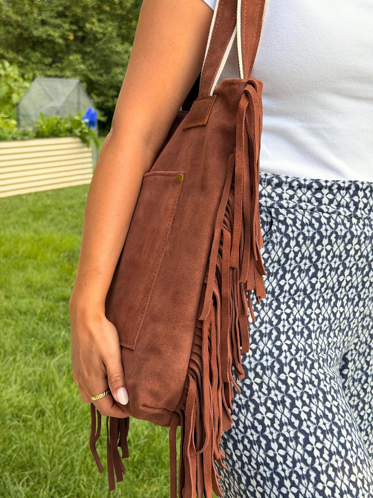 Yerba Mate Bag-Bolso Matero hecho a mano– Cuero Argentino