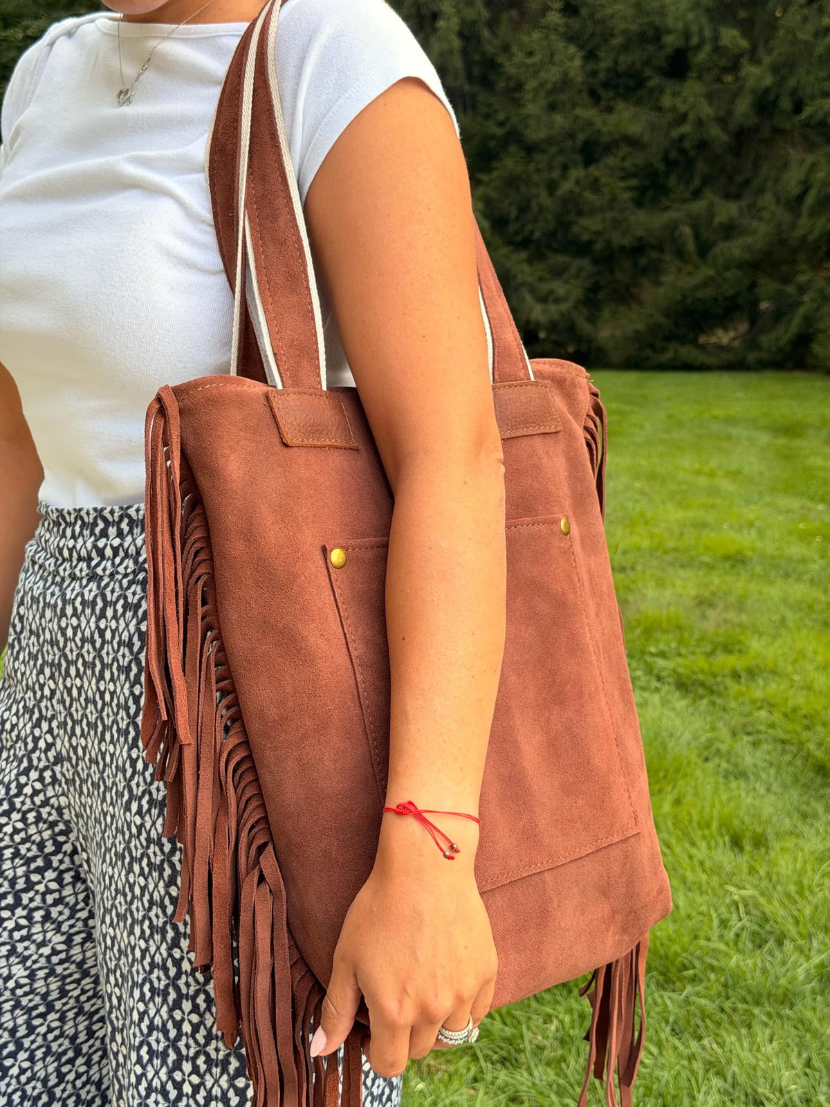Yerba Mate Bag-Bolso Matero hecho a mano– Cuero Argentino