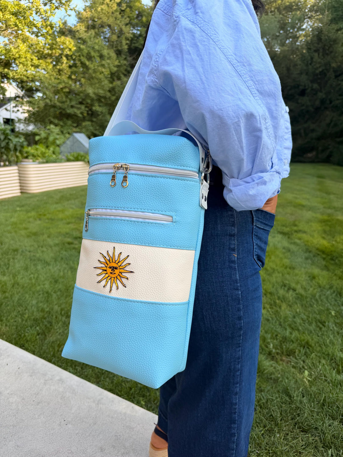 Yerba Mate Bag-Bolso Matero hecho a mano– Cuerina.