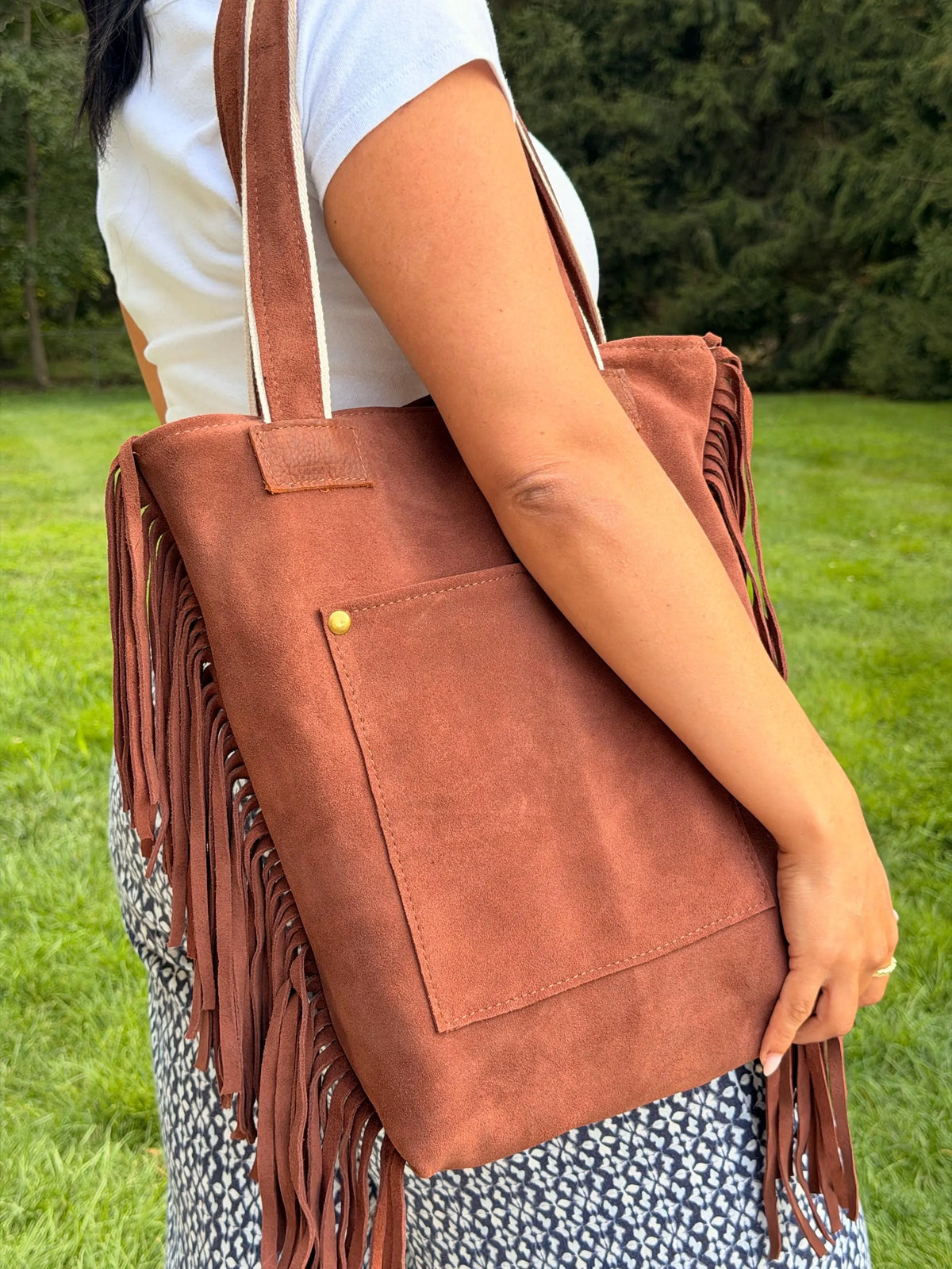 Yerba Mate Bag-Bolso Matero hecho a mano– Cuero Argentino